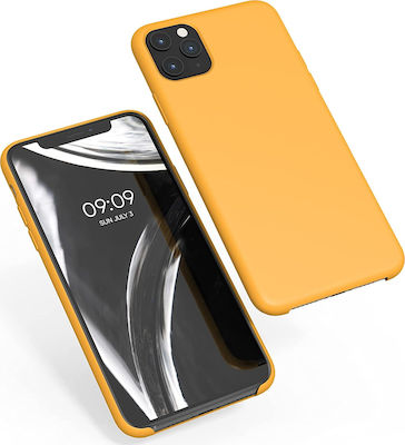 KWmobile Silicone Back Cover Marigold (iPhone 11 Pro Max)