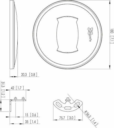 Vogel's PFA 9103 Αντάπτορας VESA PFA 9103
