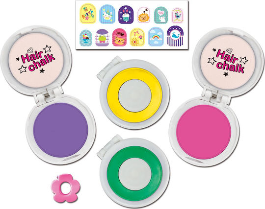 Snainter Hair Chalk Nail Stickers Combination Hairdressing Game