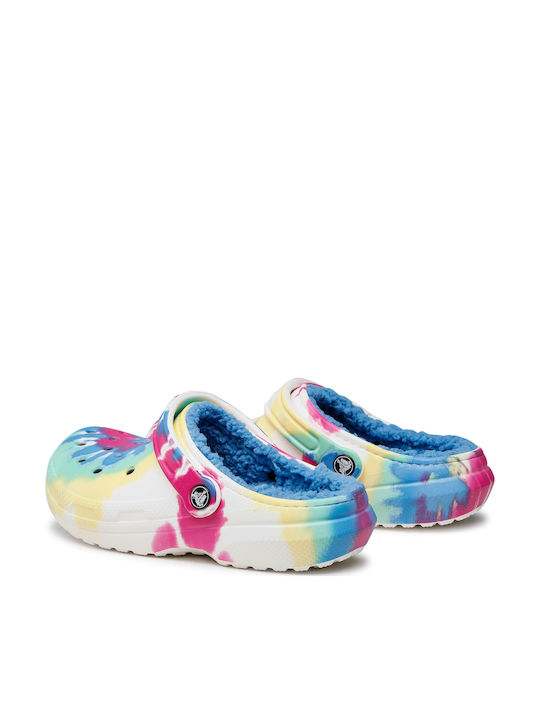Crocs Classic Lined Tie Dye 206341 Saboti Pentru Femei