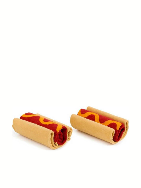 DOIY Hot Dog Gemusterte Socken Mehrfarbig 1Pack