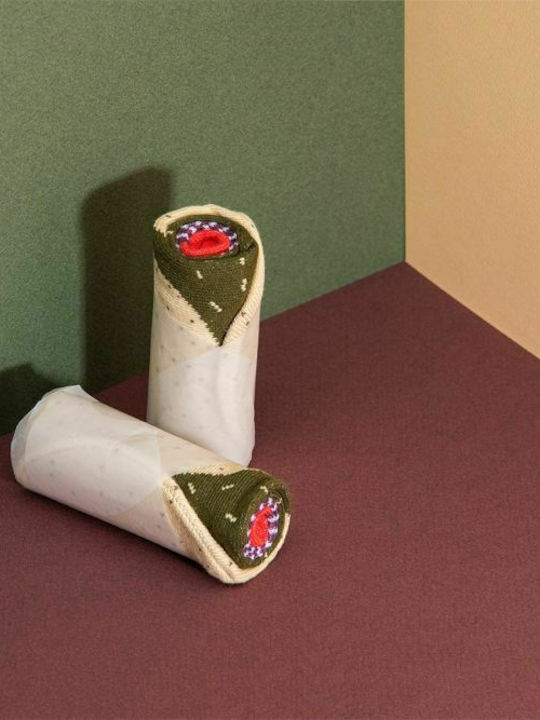 DOIY Burrito Șosete cu Model Bej 1Pachet