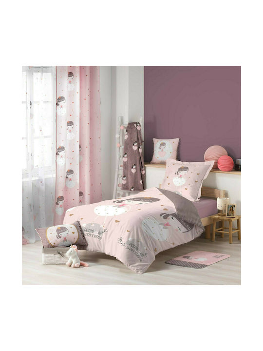 Flamingo Petite Princesse Παιδικό Χαλί Ροζ 45x75cm
