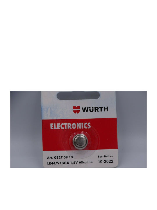 Wurth Batterie Alkalisch für Uhren SR44 1Stück