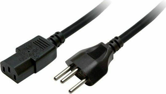LogiLink IEC C13 - Netzkabel 1,8m Schwarz CP102