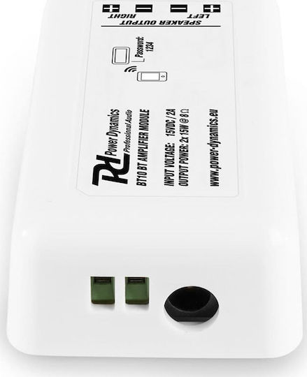 Power Dynamics BT10 Complete Audio & Video Amplifier Socket White