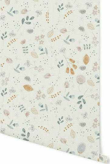 Little Dutch Детски тапет Хартия Spring Flowers Ш150xВ280cm