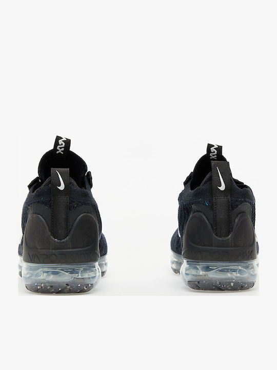 Air Vapormax 2021 Flyknit Дамски Маратонки Black / Metallic Silver / White