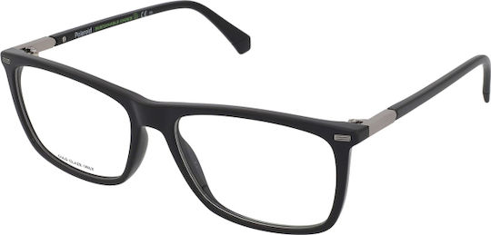 Polaroid Plastic Eyeglass Frame Black PLD D430 807