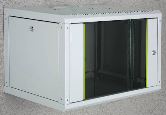 Digitus Επιτοίχια Καμπίνα Rack 7U 60x60x42cm Γκρι DN-19 07U-6/6