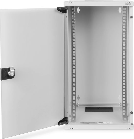 Digitus Wall Mounted Rack Cabinet 12U 31.2x30x59.2cm Gray DN-10-12U