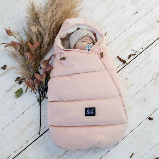 La Millou Aspen Baby Stroller Footmuff Royal Navy with Velvet Lining 85x50cm