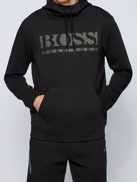 Sweatshirt with Hood Black