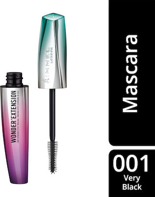 Rimmel Wonder Extension Mascara für Eisstockschießen & Länge 001 Very Black 11ml