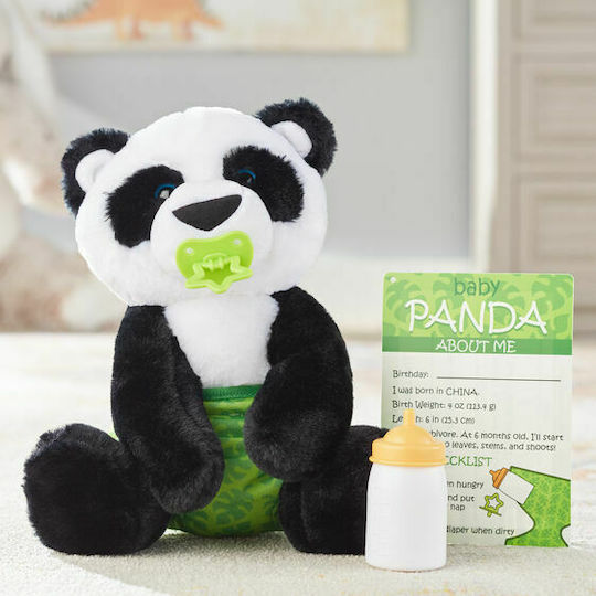 Melissa & Doug Plush Baby With Care Accessories Panda 27 cm
