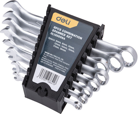 Deli Set Germano-polygon cu Dimensiune de la 10mm până la 19mm 8buc