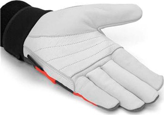 Husqvarna Gloves for Work Garden Leather Chainsaw protection 1pcs