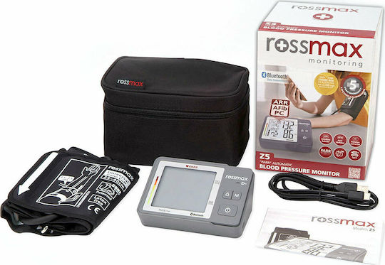 Rossmax Ζ5 PARR Ηλεκτρονικό Πιεσόμετρο Μπράτσου με ανίχνευση Αρρυθμίας & Bluetooth