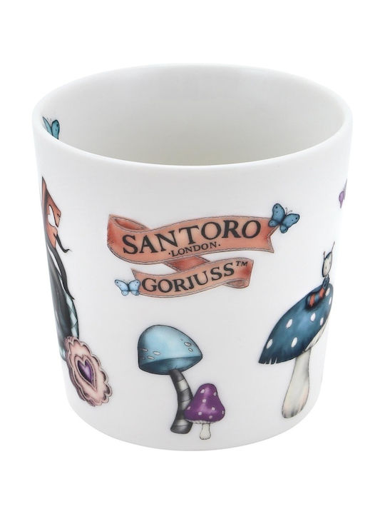 Santoro Curiosity Κούπα Κεραμική Λευκή