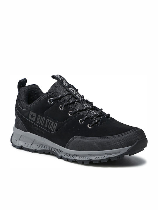 Big Star Men's Hiking Shoes Black