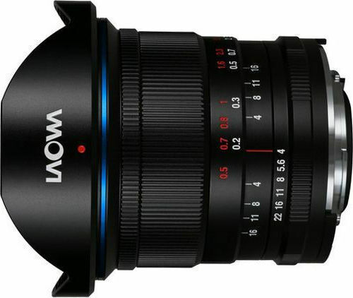 Laowa Full Frame Camera Lens 14mm f/4 Zero-D Ultra-Wide Zoom for Canon EF Mount Black