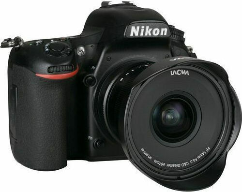 Laowa Full Frame Φωτογραφικός Φακός 14mm f/4 Zero-D Ultra-Wide Zoom για Nikon F Mount Μαύρος