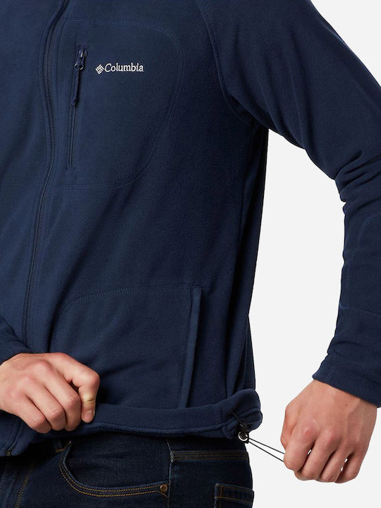 Fast Trek II Men's Fleece Cardigan Navy Blue