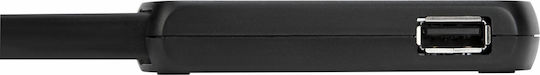 Targus v2 USB Hub with 4 Ports USB 2.0 with USB-A Connection