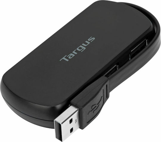 Targus v2 USB Hub with 4 Ports USB 2.0 with USB-A Connection