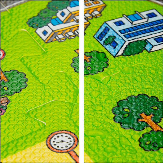 Relaxdays Puzzle De Podea Interactiv Cu Drumuri 9 Piese