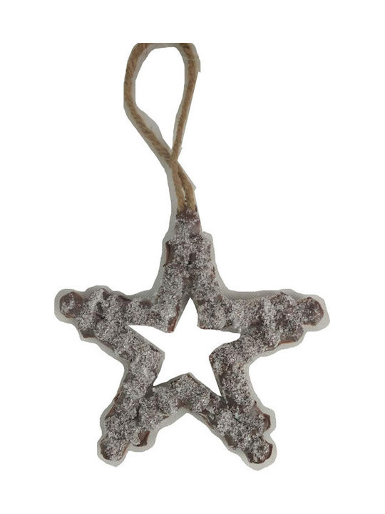 Hanging Bell Wooden Christmas Tree Ornament 14cm Various Designs