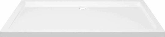 vidaXL Rectangular Acrylic Shower White 70x120x4cm