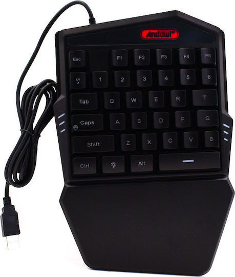 Andowl Q-JP60 Gaming KeyPad με RGB φωτισμό (Αγγλικό US)