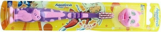 Aquafresh Flex Kids Toothbrush Παιδική Οδοντόβουρτσα Ροζ