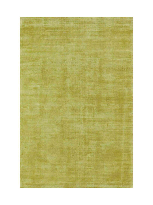 Carpet Couture Trendy Shiny Rug Rectangular 70 V Lime