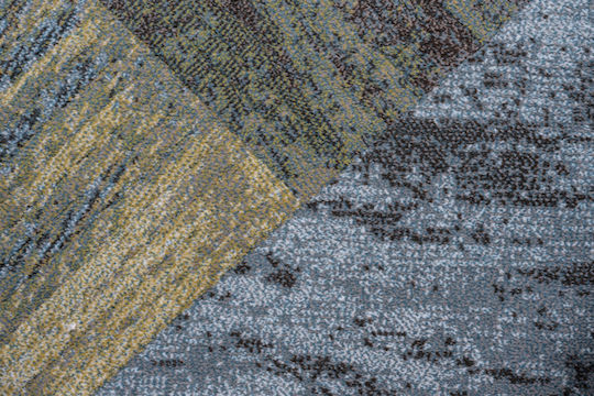 Ragolle Mancini Rug Rectangular Brown / Petrol