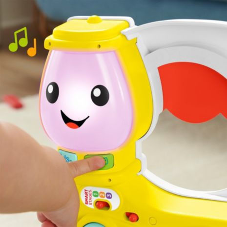 Fisher Price Vehicul Rulotă educativă 3 în 1 Smart Stages cu muzică pentru 9++ Luni