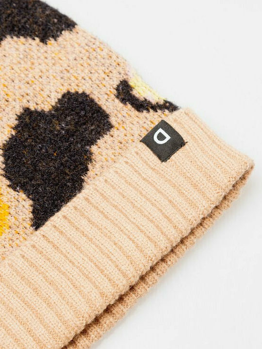 Beanie Frauen Beanie Gestrickt Leopard