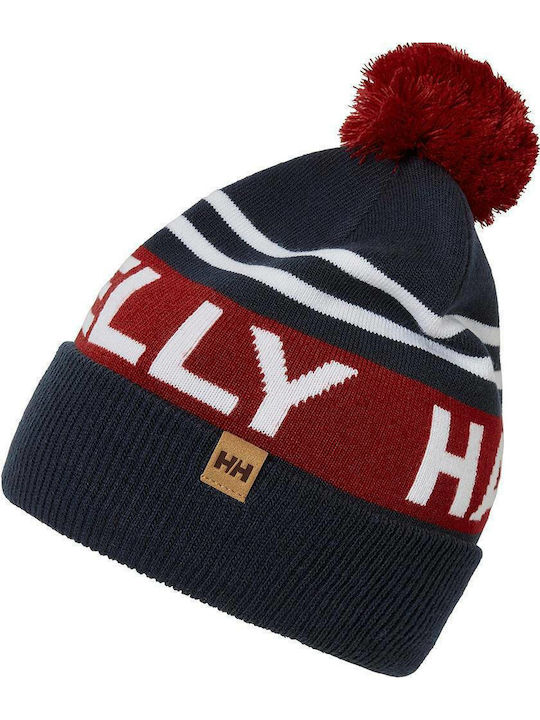 Helly Hansen Ridgeline Γυναικείος Pom Pom Beanie Σκούφος Grey/Bordeaux