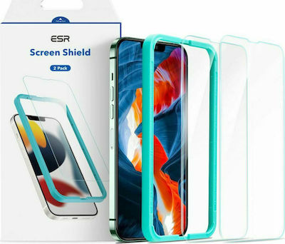 ESR Shield 3D Tempered Glass 2τμχ (iPhone 13 / 13 Pro)