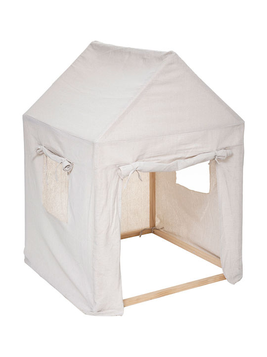 Atmosphera Children's Play Tent Little House Safari White For Age 3 And Up