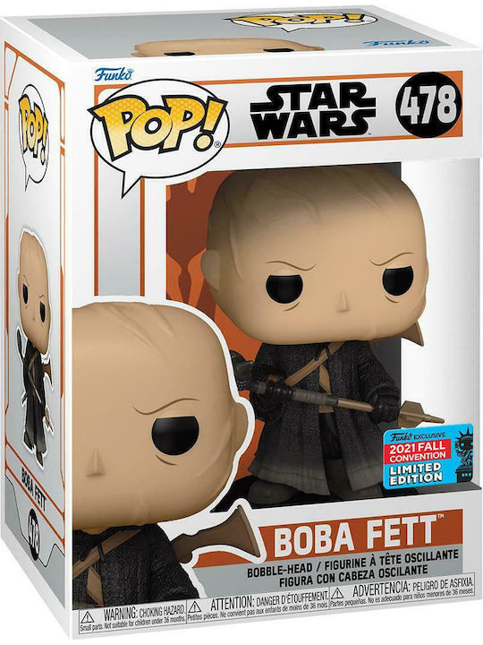 Funko Pop! Bobble-Head Movies: Star Wars: The Mandalorian - The Mandalorian (NYCC 2021 Exclusive) 478 Limited Edition