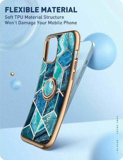 Supcase I-Blason Cosmo Snap Back Cover Σιλικόνης Ocean Blue (iPhone 13)