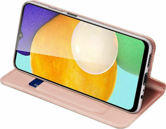 Dux Ducis Skin Pro Book Synthetic Leather Rose Gold (Galaxy A03s)