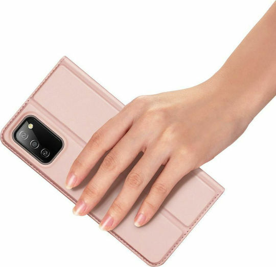 Dux Ducis Skin Pro Book Synthetic Leather Rose Gold (Galaxy A03s)