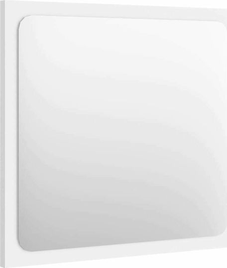 vidaXL Waschtisch ohne Waschbecken mit Spiegel L41xB38.5xH46cm und Säule Weiß