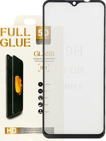 5D Full Glue Full Face Tempered Glass (Redmi 9)