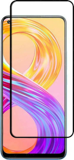 Vollkleber Vollflächig gehärtetes Glas (Realme 8/8 Pro)