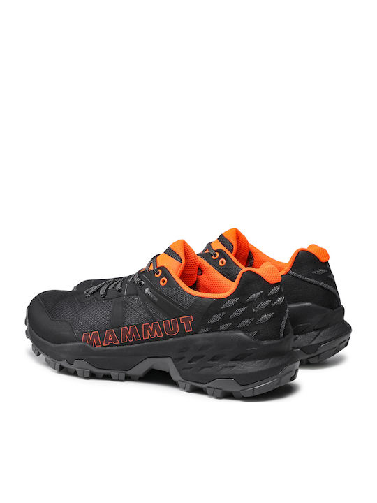 Mammut Sertig II Low GTX Ανδρικά Ορειβατικά Παπούτσια Αδιάβροχα με Μεμβράνη Gore-Tex Μαύρα