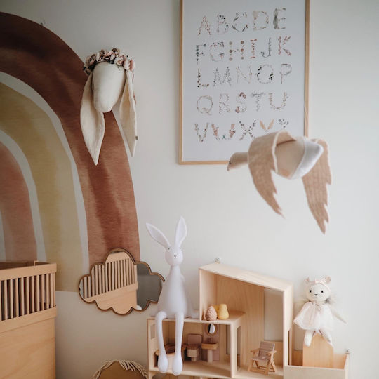 Mushie Εκπαιδευτική Παιδική Αφίσα Large Alphabet International 70x50εκ.
